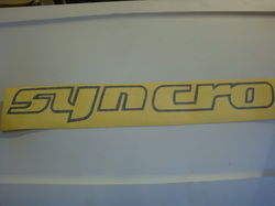 Vanagon Syncro Decal (BLACK)